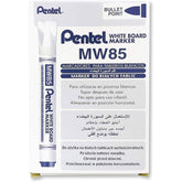Rotulador Maxiflo Para Pizarra Blanca Trazo Fino Azul | Pentel | Pack 12 Unidades